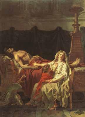Jacques-Louis David andromache mourning hector (mk02)